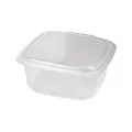 Barquette avec couvercle à charnière Ondipack PP 1000cc-185x135h84mm